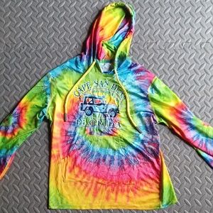 Cape San Blas Tie-Dye Kids Hoodie By Ingear In Size 8 (Med.) Pre Loved